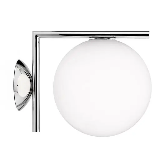 IC C/W1 aplique de pared/plafón cromada - FLOS Compra Hoy
