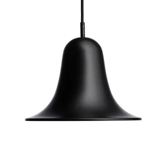 Pantop Lámpara Colgante Ø23 Negro Mate - Verpan Alta Calidad