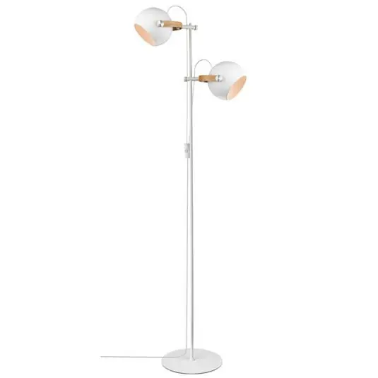 Imprescindible (Must-Have) D.C Lámpara de Pie 2L Ø18 White/Oak - Halo Design