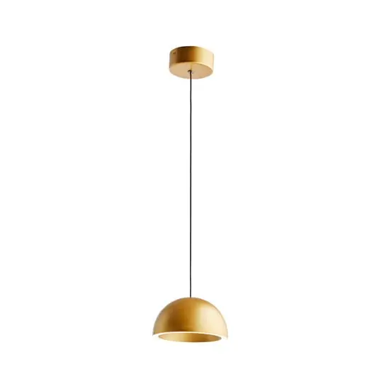 Novedad Curve Lámpara Colgante Gold - Loom Design