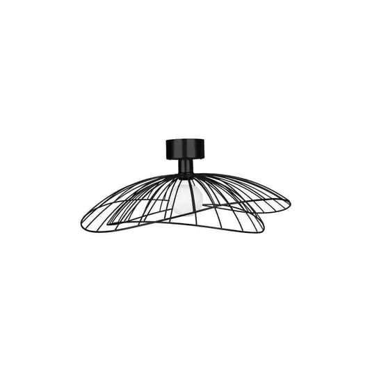 Promoción Ray 60 Aplique de Pared/Lámpara de Techo Negro - Globen Lighting