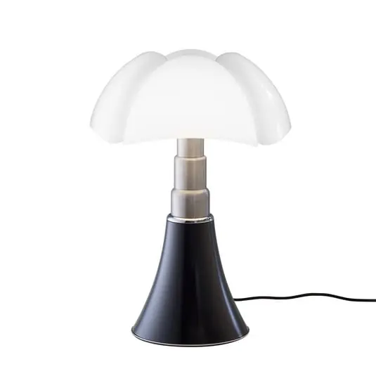 Lámpara de mesa LED Pipistrello Med marrón, atenuable - Martinelli Luce Venta Final