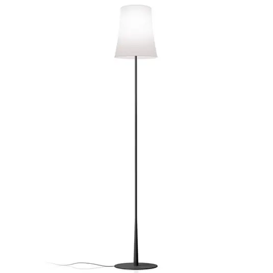 Birdie Easy Reading Lámpara de Pie Black - Foscarini Exclusivo