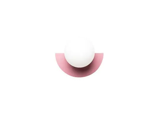 Disponible Ahora Aplique de pared Candy Little Circle 180 S, rosa - Swedish Ninja