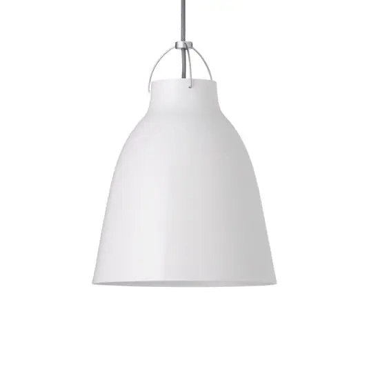 Caravaggio™ P2 Lámpara Colgante Blanco - Fritz Hansen Lujoso
