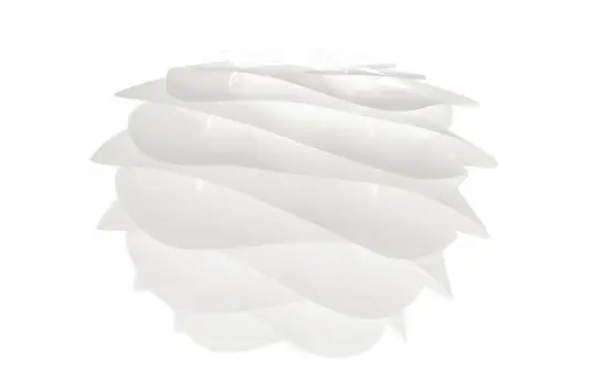 Carmina Mini Pantalla para Lámpara Ø32 Blanco - UMAGE Moderno