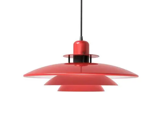 Oferta Limitada Primus I Lámpara Colgante Ø43 Glossy Red/Matt Black - Belid