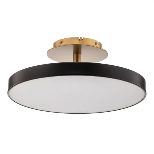 Asteria Up Lámpara de Techo Medium Black - UMAGE Lujoso