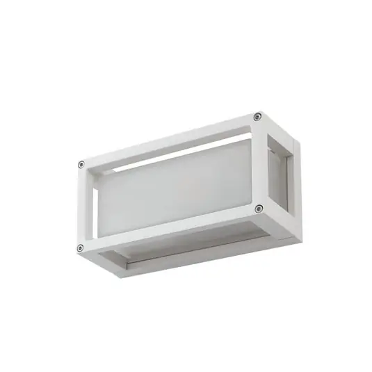 Tendencia Aurelien aplique de exterior 12,5 cm blanco IP54 - Lucande