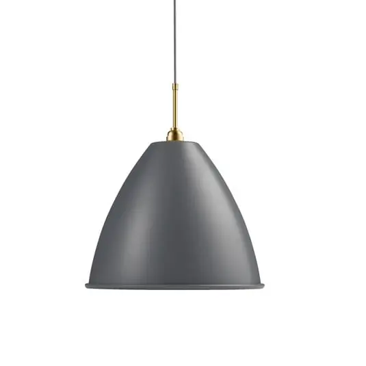 Bestlite BL9 Lámpara Colgante Ø40 Latón/Gris - GUBI Favorito De Clientes