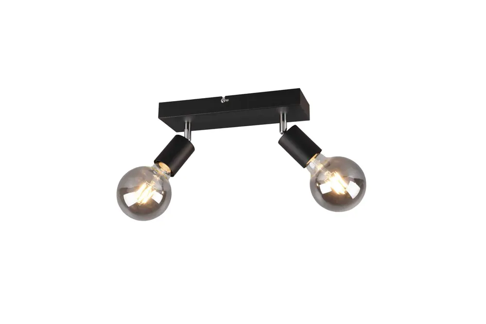 Trio Vannes Foco de metal negro mate R80182032 Favorito De Clientes