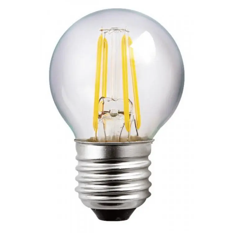 Mejor Calidad Mantra Bombilla LED E27 4W 2700K 470lm transparente R09132