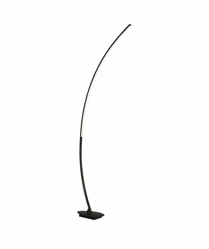 Últimas Unidades Trio Solo Lámpara de pie LED de metal negro mate R42791132