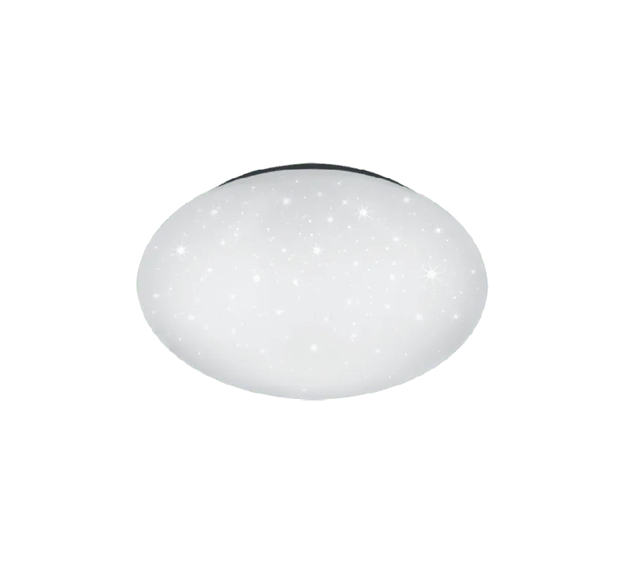 Trio Lukida Plafón LED de plástico blanco R62961000 Marca Reconocida