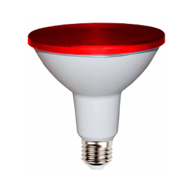 Garantía De Devolución De Dinero RSR 1658 Bombilla LED Termoplástico PAR38 E27 14W Rojo.
