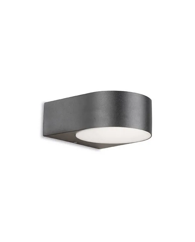 LedsC4 NEMESIS 059123Z5B8 Aplique 1 luz gris urbano Barato