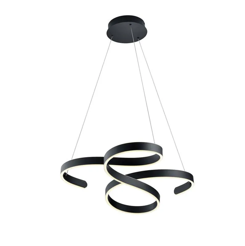 Trio Francis Lámpara colgante LED de metal antracita 371310142 Promoción Exclusiva