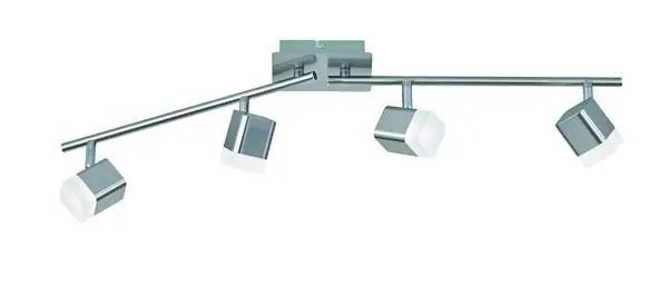 Trio Roubaix Foco LED de metal níquel mate R82154107 Precio Rebajado