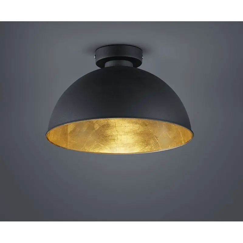 Trio Jimmy Plafón de metal negro R60121002 Certificado