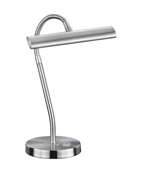 Popular Trio Curtis Sobremesa LED de metal níquel mate 579790107