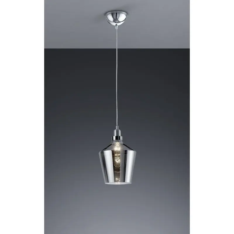 Trio Calais Lámpara colgante de metal aluminio pintado 304800142 Más Vendido