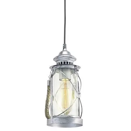 EGLO BRADFORD 49214 Lámpara colgante claro Vintage Envío Exprés