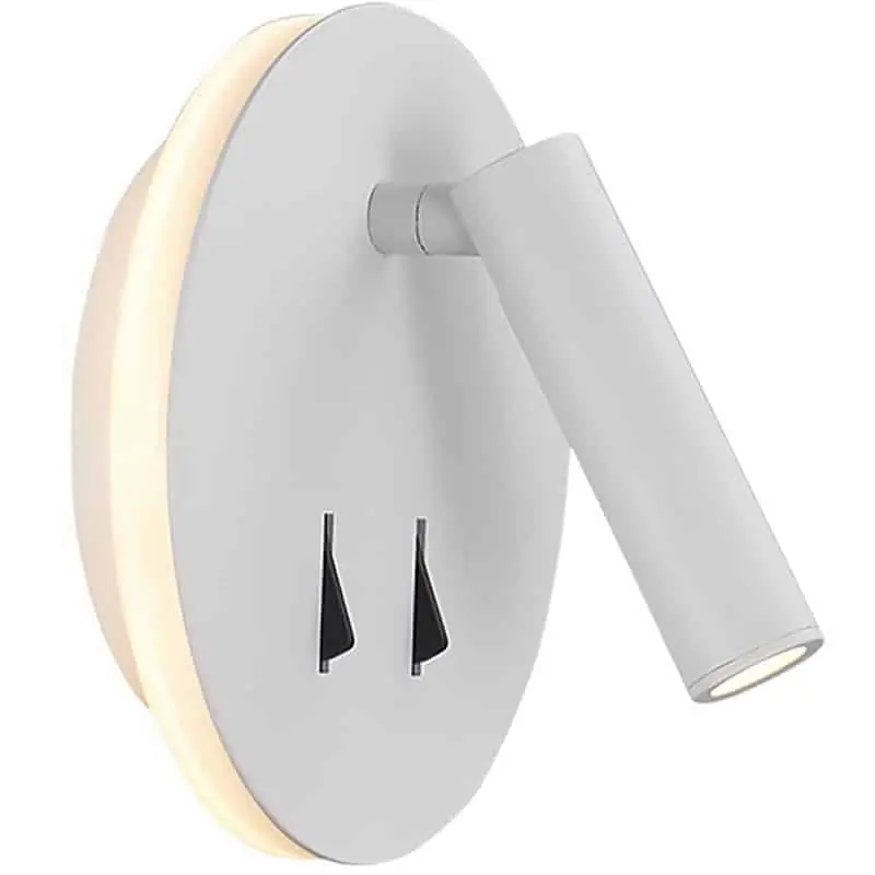 Mantra Cayman Aplique de pared LED blanco 6080 Ocasión Especial