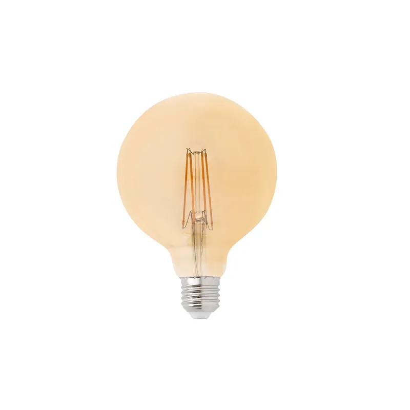Entrega Rápida Faro Filamento 17434 Bombilla LED globo filamento 5 W Ambar vintage