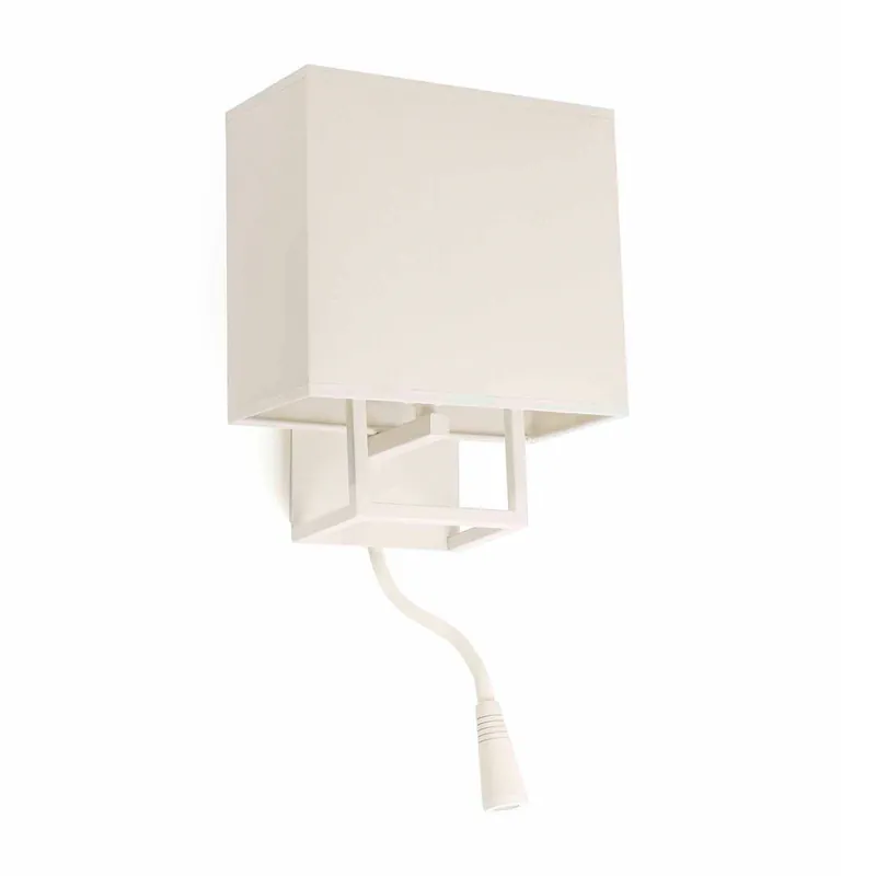 Mayoreo Faro Vesper 29982 Aplique 2 luces LED pantalla