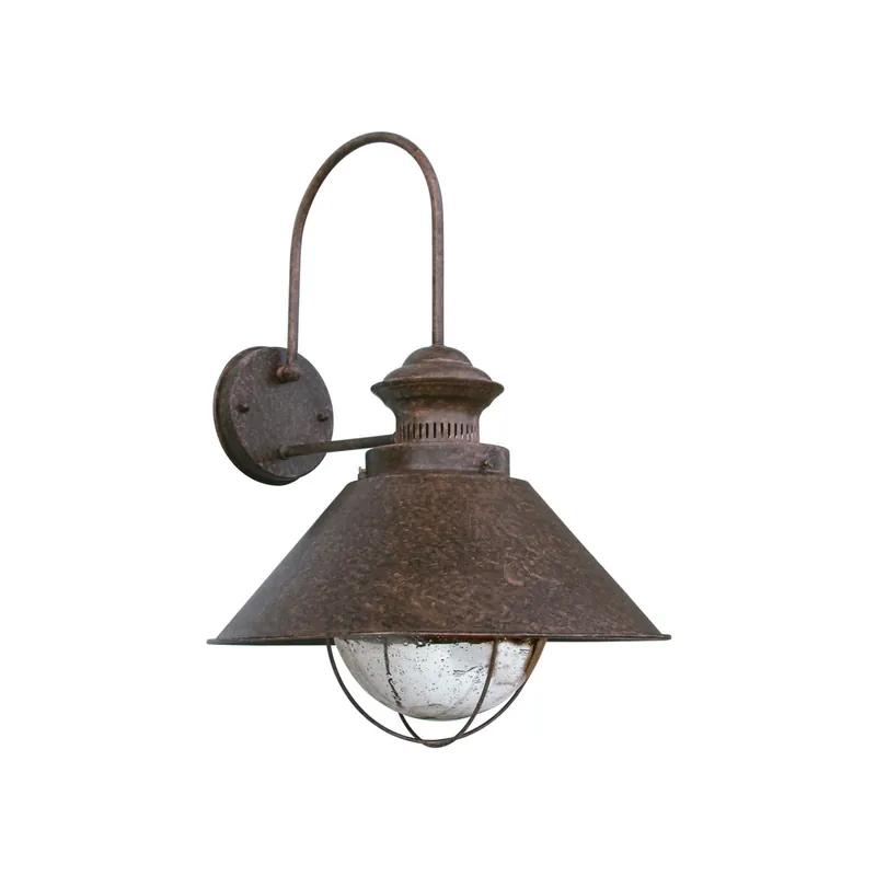 Faro Nautica 71128 Nautica-p Aplique 20cm marrón oxido 1 luz Ocasión Especial
