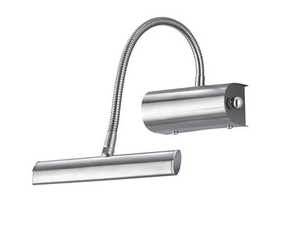 Directo De Fábrica Trio Curtis Aplique de pared LED de metal níquel mate 279770107