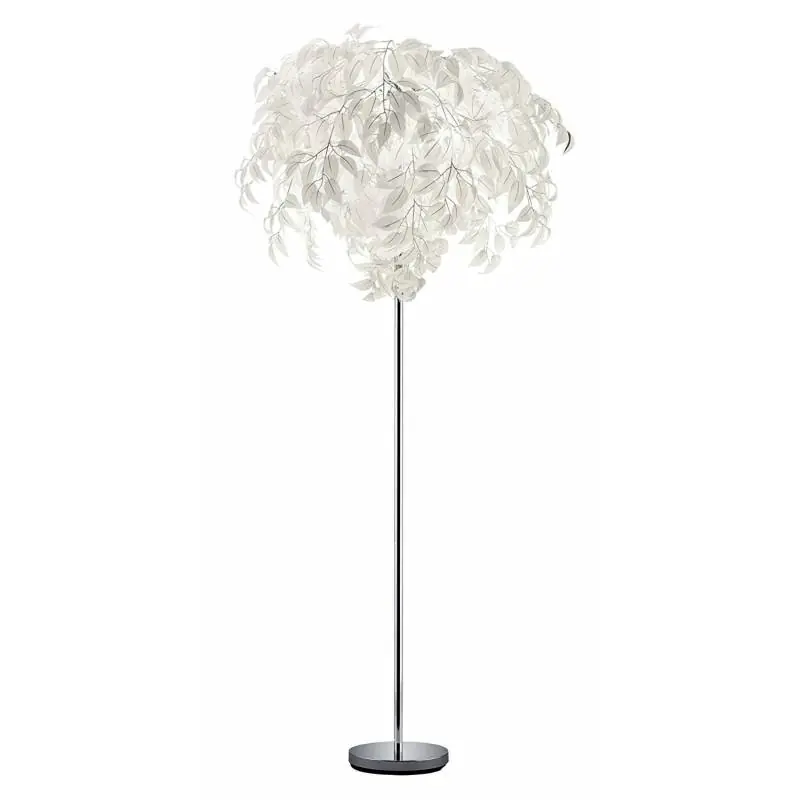 Rebajas Trio Leavy Lámpara de pie 180cm blanco R40463001