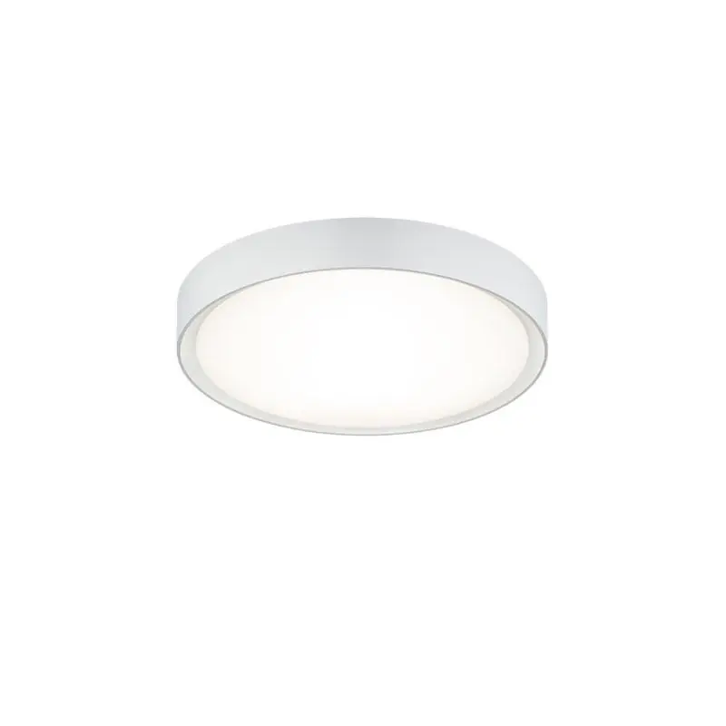 Rebajas Trio Clarimo Plafón LED de plástico blanco 659011801