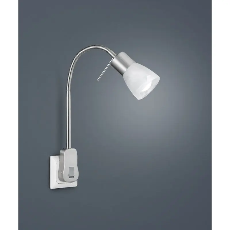 Trio Levisto Foco LED de metal níquel mate 891010107 Popular