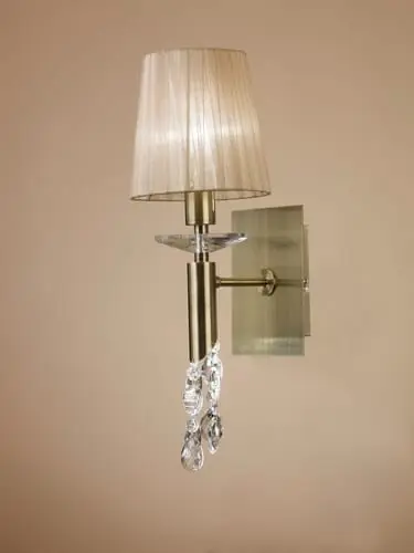 Mantra Tiffany Cuero Aplique dorado, cobrizo 3884 Tendencia