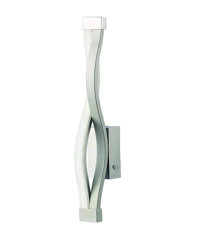 Rebajas Mantra Sahara Plata Cromo Aplique LED Touch Dimmer gris oscuro 4867