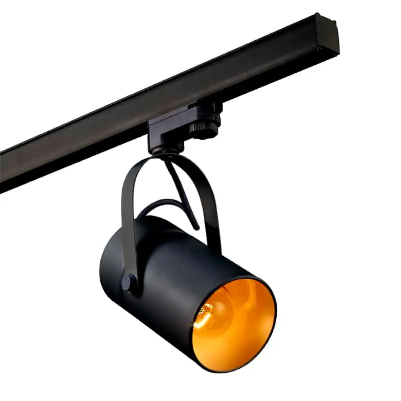 Mantra Aruba Foco Carril Trifasico negro 6045 Última Versión