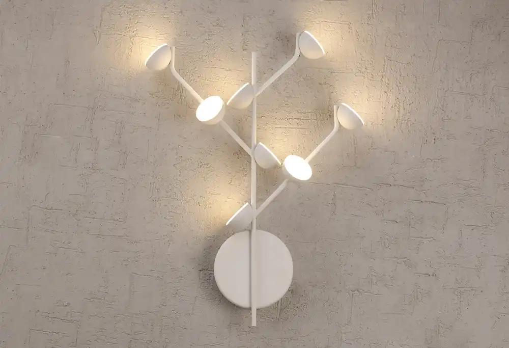 Mantra Adn Blanco Aplique LED Mediano blanco 6264 Promoción Exclusiva