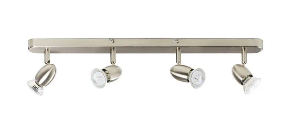 MDC OUVI 570143501 Foco OUVI regleta de 4 focos 5W Cromo Mate Precio De Fábrica