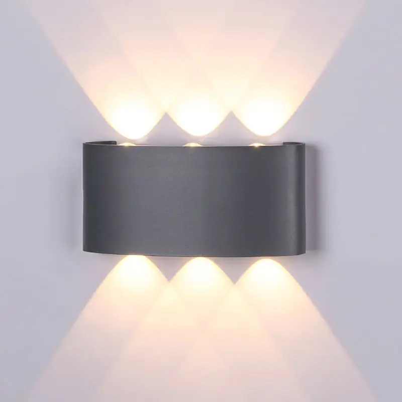 Oferta De Temporada Mantra Arcs Aplique exterior LED IP54 gris oscuro 6540