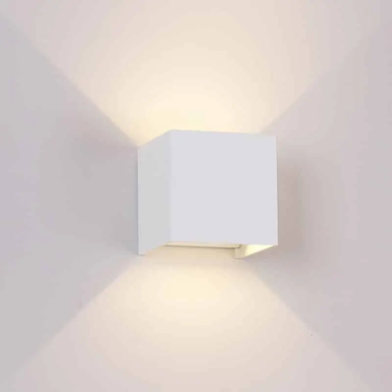 Mantra Davos Aplique exterior LED IP54 beige, blanco 6521 Garantía Incluida