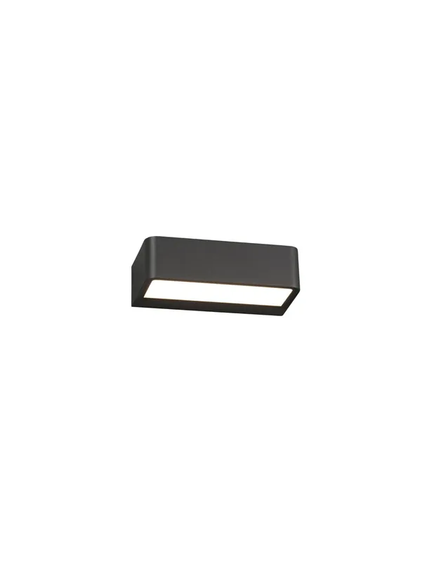 Entrega Rápida Aplique Exterior Gris Oscuro 3000K IP65