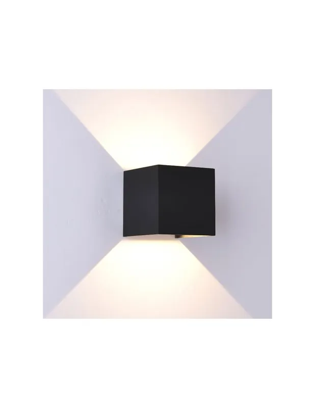 Davos Aplique Exterior Negro 2700K Dimable A Buen Precio