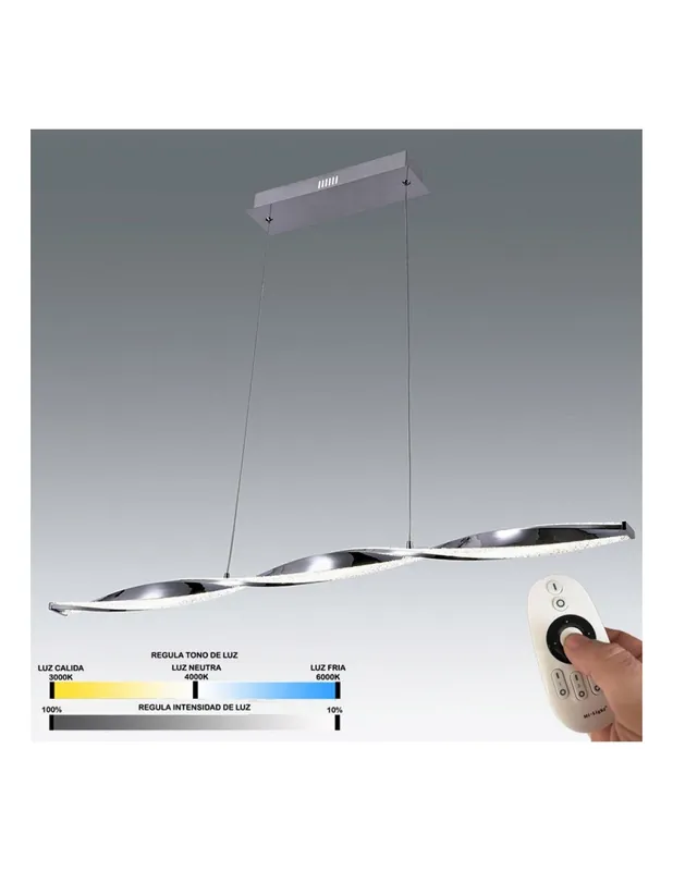 Lámpara de Techo Salón Led con Mando Gran Oferta