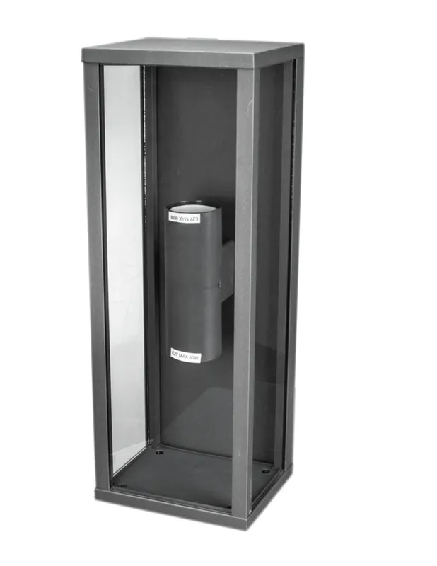 Promoción Exclusiva Aplique Exterior Aluminio Gris