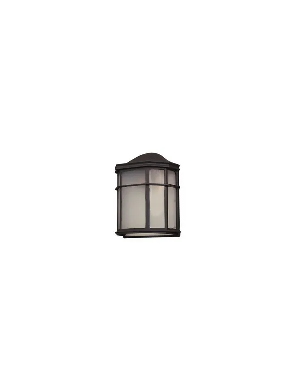 Original Aplique de Exterior de Aluminio Negro