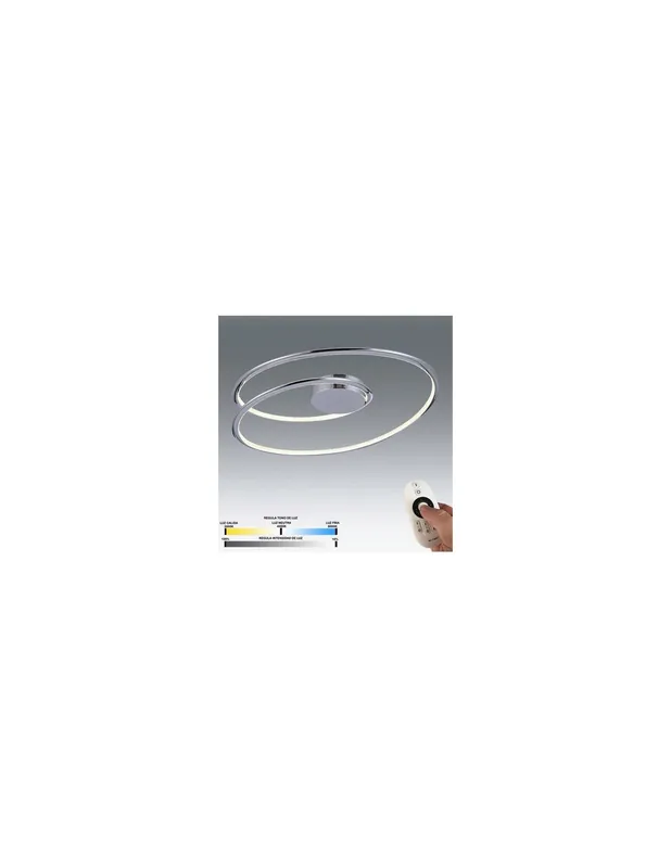 Plafón Led con Mando a Distancia Certificado