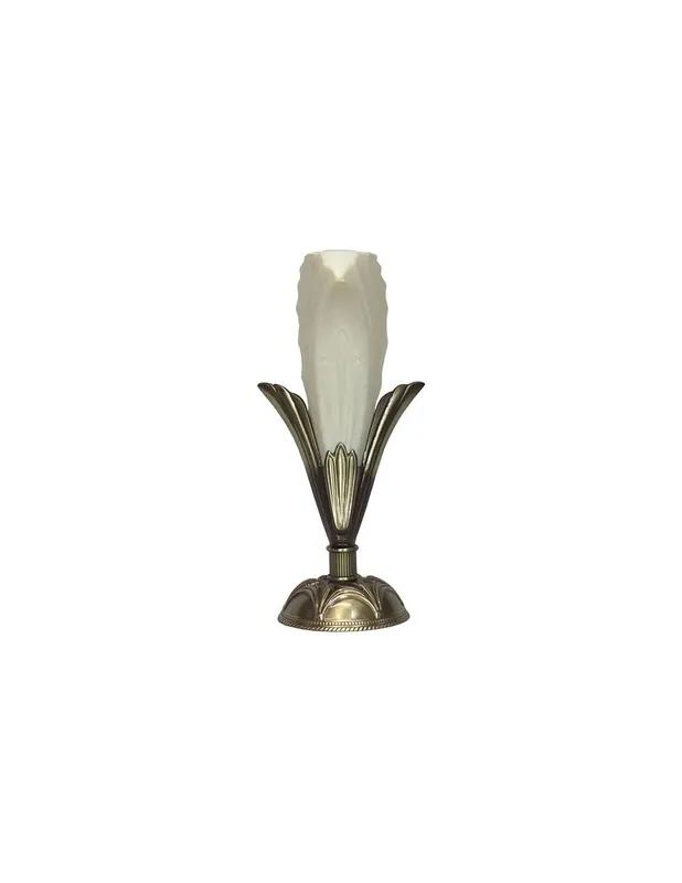 Bronce Sobremesa Tulipa Hoja Precio Bajo
