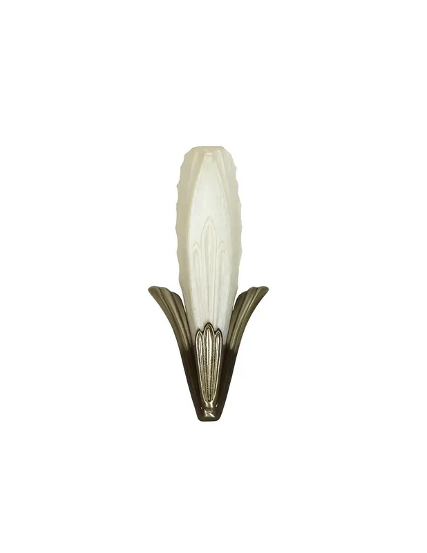 Bronce Aplique Tulipa Hoja Últimas Unidades