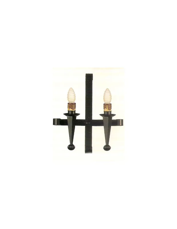 Oferta Especial Aplique Forja 2 luces